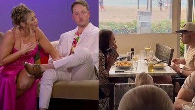 Love is Blind 6 (Pic; netflix reunion teaser stills, sackameow/TikTok) Love is Blind 6 (Pic; netflix reunion teaser stills, sackameow/TikTok)