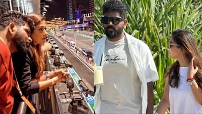 Vignesh Shivan and Nayanthara are in Jeddah. Vignesh Shivan and Nayanthara are in Jeddah.