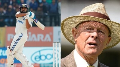 Rohit Sharma silenced Geoffrey Boycott. Rohit Sharma silenced Geoffrey Boycott.