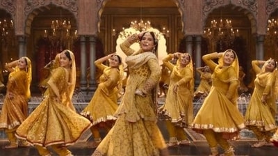A still from the song Sakal Ban. A still from the song Sakal Ban.