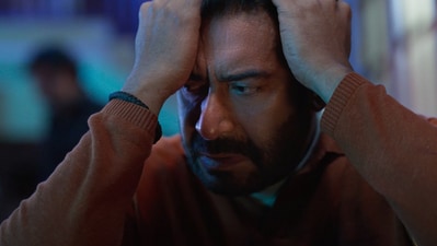 Ajay Devgn in a still from Shaitaan. Ajay Devgn in a still from Shaitaan.