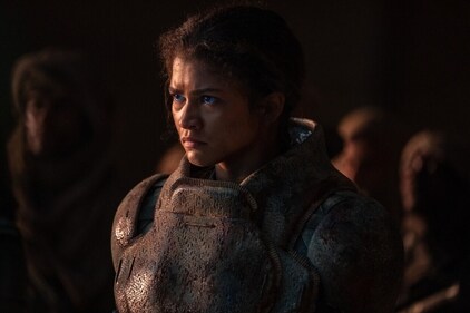 Zendaya as Chani in Dune Part Two. Zendaya as Chani in Dune Part Two.