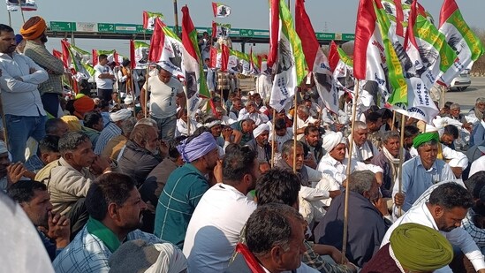 Farmers will stage a 'rail roko' protest on Sunday, March 10 (HT Photo)