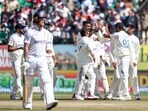 India's Ravichandran Ashwin celebrates the wicket of England's skipper Ben Stokes on Day 3 of the 5th Test match, at Himachal Pradesh Cricket Association Stadium, in Dharamsala India's Ravichandran Ashwin celebrates the wicket of England's skipper Ben Stokes on Day 3 of the 5th Test match, at Himachal Pradesh Cricket Association Stadium, in Dharamsala