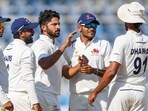 Shardul Thakur once again produced an all-round show for Mumbai. Shardul Thakur once again produced an all-round show for Mumbai.