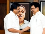 Chennai: Congress leader KC Venugopal meets DMK president MK Stalin. Chennai: Congress leader KC Venugopal meets DMK president MK Stalin.
