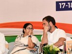 West Bengal CM Mamata Banerjee and Congress leader Rahul Gandhi during an INDIA bloc meeting in Bengaluru. West Bengal CM Mamata Banerjee and Congress leader Rahul Gandhi during an INDIA bloc meeting in Bengaluru.