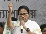 West Bengal chief minister Mamata Banerjee. (Samir Jana/HT)