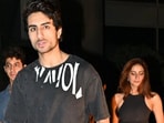 Ibrahim Ali Khan and Palak Tiwari on Saturday night.