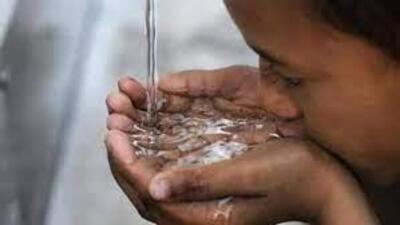 At present, the residents are getting water from three tube wells in the area. (ht) At present, the residents are getting water from three tube wells in the area. (ht)