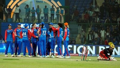 Delhi Capitals seal playoffs berth in WPL 2024. Delhi Capitals seal playoffs berth in WPL 2024.