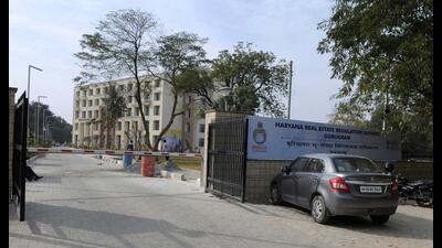 HRERA Gurugram chairman, Arun Kumar, when asked about the matter said that they had observed in many cases that money had been withdrawn from escrow accounts in violation of rules. (HT File Photo) HRERA Gurugram chairman, Arun Kumar, when asked about the matter said that they had observed in many cases that money had been withdrawn from escrow accounts in violation of rules. (HT File Photo)
