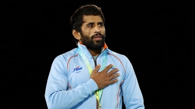 India's Bajrang Punia left the Sports Authority of India (SAI) Centre in a huff after being eliminated (REUTERS)