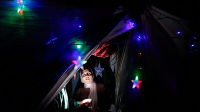 In contrast to previous years, the usual decorations around the Old City in Jerusalem, have not been put up and there was a similar sombre tone in towns across the occupied West Bank, where around 400 Palestinians have been killed in clashes with security forces, or Jewish settlers since the start of the war.&nbsp; (REUTERS)
