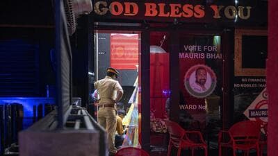 Mumbai, India - Feb. 8, 2024: Uddhav Sena leader Abhishek Ghosalkar, a former corporator of Mumbai, was shot in the chest and abdomen as he was live on Facebook with Mauris Noronha, a local activist in Mumbai, India, on Thursday, February 8, 2024. (Photo by Satish Bate/ Hindustan Times) (Hindustan Times) Mumbai, India - Feb. 8, 2024: Uddhav Sena leader Abhishek Ghosalkar, a former corporator of Mumbai, was shot in the chest and abdomen as he was live on Facebook with Mauris Noronha, a local activist in Mumbai, India, on Thursday, February 8, 2024. (Photo by Satish Bate/ Hindustan Times) (Hindustan Times)