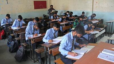 On February 16, a 14-year-old student of Class 8 from PCMC-run Hutatma Chaphekar Vidya Mandir in Chinchwad lost his life after falling from the third floor while playing in school. (REPRESENTATIVE PHOTO) On February 16, a 14-year-old student of Class 8 from PCMC-run Hutatma Chaphekar Vidya Mandir in Chinchwad lost his life after falling from the third floor while playing in school. (REPRESENTATIVE PHOTO)