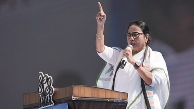 Kolkata: TMC chief and West Bengal chief minister Mamata Banerjee speaks during a rally. (PTI) Kolkata: TMC chief and West Bengal chief minister Mamata Banerjee speaks during a rally. (PTI)