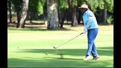 Rupinder and Mahindra were declared the winners at the CSR Reddy Memorial Civil Services Golf Meet organised by the Chandigarh Golf Association. (HT PHOTO)