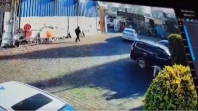 Screengrab from CCTV footage of the murder (twitter.com/i@iAtulKrishan1) Screengrab from CCTV footage of the murder (twitter.com/i@iAtulKrishan1)