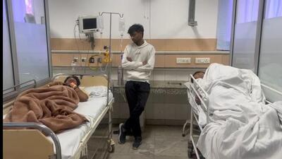 The 93 people have been discharged from hospital after getting preliminary treatment. (HT Photo) The 93 people have been discharged from hospital after getting preliminary treatment. (HT Photo)