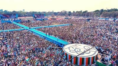 The ongoing prevalence of mass campaign rallies in the digital age motivates a broader question about modern campaigns in India. (PTI) The ongoing prevalence of mass campaign rallies in the digital age motivates a broader question about modern campaigns in India. (PTI)