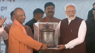 PM Modi launches 16 airport projects in Azamgarh, UP. (YouTube/Narendra Modi)