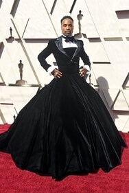 Billy Porter attended the 91st Annual Academy Awards in gorgeous black tuxedo gown (Getty images) Billy Porter attended the 91st Annual Academy Awards in gorgeous black tuxedo gown (Getty images)