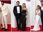 Check out top celebrity couples who made heads turn at the red carpet of Oscars 2024