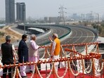 Prime Minister Narendra Modi will inaugurate and lay the foundation stones for 112 national highway projects worth  <span class='webrupee'>₹</span>1 lakh crore, including the Haryana section of the Dwarka Expressway, from an event in Gurugram on Monday.&nbsp;