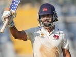 Ajinkya Rahane scored a fighting fifty in the second innings of Ranji Trophy final Ajinkya Rahane scored a fighting fifty in the second innings of Ranji Trophy final