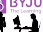 Byju's Crisis: Byju's logo is seen in this illustration. The company is giving up most of its office spaces in India. 