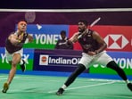 India's Chirag Shetty and Satwiksairaj Rankireddy in action India's Chirag Shetty and Satwiksairaj Rankireddy in action