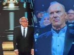 Batman reunited with his on-screen foes. Arnold Schwarzenegger and Danny DeVito at Oscars with Michael Keaton Batman reunited with his on-screen foes. Arnold Schwarzenegger and Danny DeVito at Oscars with Michael Keaton
