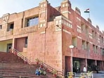The Jawaharlal Nehru University (JNU) will be holding students' union elections on March 22, 2024, after a gap of four years. (HT file) The Jawaharlal Nehru University (JNU) will be holding students' union elections on March 22, 2024, after a gap of four years. (HT file)