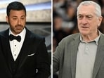 Jimmy Kimmel's joke about Robert De Niro was about his girlfriend's age. Jimmy Kimmel's joke about Robert De Niro was about his girlfriend's age.