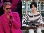 Ryan Gosling gifted his Ken guitar to BTS' Jimin in 2023. 