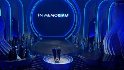 Most Emotional Tribute to Industry Icons: A heartfelt tribute honouring legendary actors and filmmakers who passed away during the year brought tears and nostalgia to the audience, celebrating their contributions to the world of cinema and leaving a lasting impact on the Oscars 2024 ceremony. (AP) Most Emotional Tribute to Industry Icons: A heartfelt tribute honouring legendary actors and filmmakers who passed away during the year brought tears and nostalgia to the audience, celebrating their contributions to the world of cinema and leaving a lasting impact on the Oscars 2024 ceremony. (AP)
