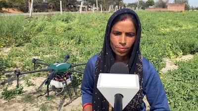 Drone Didi Sunita (ANI) Drone Didi Sunita (ANI)