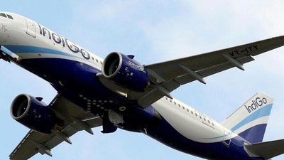 IndiGo share price: An IndiGo Airlines Airbus A320 aircraft (Reuters) IndiGo share price: An IndiGo Airlines Airbus A320 aircraft (Reuters)