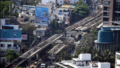 At present, there are 50 bridges and flyovers in Pune city out of which, 18 flyovers and 32 bridges are on the Mula-Mutha River. (Mahendra Kolhe/HT Photo) At present, there are 50 bridges and flyovers in Pune city out of which, 18 flyovers and 32 bridges are on the Mula-Mutha River. (Mahendra Kolhe/HT Photo)
