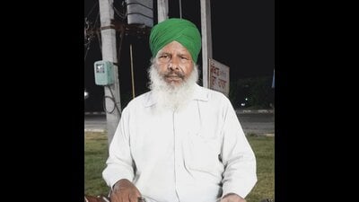 Deceased farmer Baldev Singh (HT)