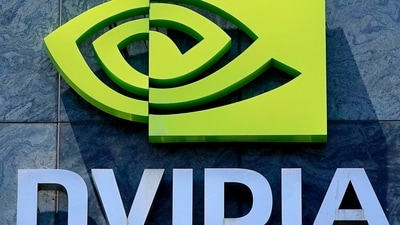 A sign for a Nvidia building is shown in Santa Clara, California. (AP) A sign for a Nvidia building is shown in Santa Clara, California. (AP)
