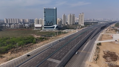 The 19-km-long Haryana section of the eight-lane Dwarka Expressway will help improve traffic flow and ease congestion between Delhi and Gurugram on the National Highway-48. (x/@narendramodi)