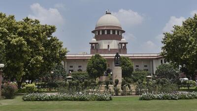 The Supreme Court decided the case after receiving a report from a judicial officer (Sanchit Khanna/HT FILE PHOTO) The Supreme Court decided the case after receiving a report from a judicial officer (Sanchit Khanna/HT FILE PHOTO)