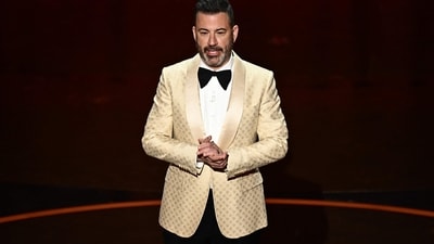 Most Acceptable Opening Monologue by Jimmy Kimmel: Jimmy Kimmel's opening monologue, filled with humour and wit, set a lively tone for the night, addressing controversies and poking fun at attendees in a light-hearted manner. (AFP) Most Acceptable Opening Monologue by Jimmy Kimmel: Jimmy Kimmel's opening monologue, filled with humour and wit, set a lively tone for the night, addressing controversies and poking fun at attendees in a light-hearted manner. (AFP)