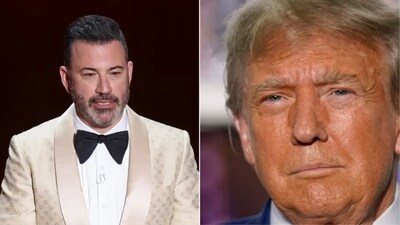 Jimmy Kimmel fires back at Trump's Oscars diss (Ap photo, ABC photo)