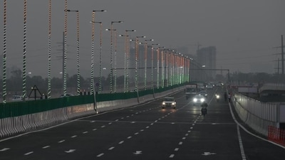 Urban Extension Road (UER II), part of the Dwarka Expressway that was inaugurated by Prime Minister Narendra Modi on Monday. (Vipin Kumar/ HT Photo) Urban Extension Road (UER II), part of the Dwarka Expressway that was inaugurated by Prime Minister Narendra Modi on Monday. (Vipin Kumar/ HT Photo)