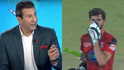 Shaheen Afridi scored a 28-ball fifty in Lahore Qalandars vs Quetta Gladiators PSL match Shaheen Afridi scored a 28-ball fifty in Lahore Qalandars vs Quetta Gladiators PSL match