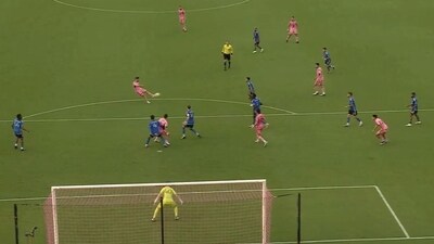 Jordi Alba scored a screamer for Inter Miami. Jordi Alba scored a screamer for Inter Miami.