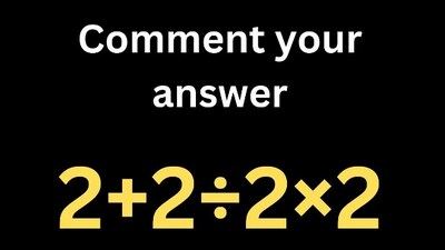 Brain teaser: Are you up for this challenge? Brain teaser: Are you up for this challenge?